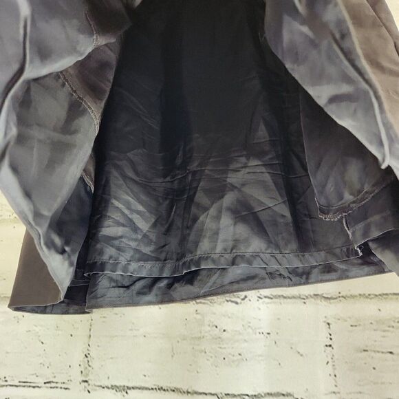 Nanette Lepore Circuit Skirt Solid Black Womens Size 8 Pleated Lined - Picture 2 of 11